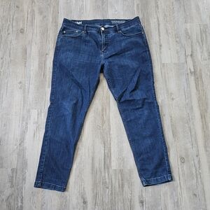 Mugsy Men's Blue Studio Blues Tapered Stretch Denim Jeans 35x30 Causal